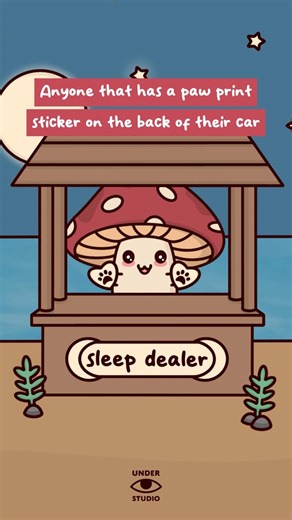 96K views · 1.4K reactions | Have A Good Night  With Some Mushie Exceptions | Original Audio: Luke Angel #gn #goodnight #night #animation #mushroom #understudio | Under Studio | Facebook