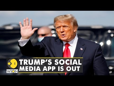 Donald Trump’s social media app ‘truth social’ available online, users begin posting