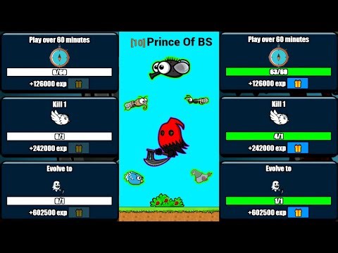 All Animals Evolution With Level 10 And The Quests (EvoWorld.io)