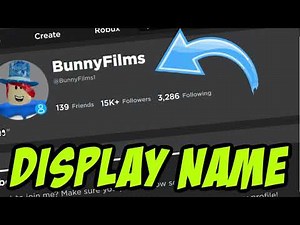 ROBLOX Display Name Tutorial!