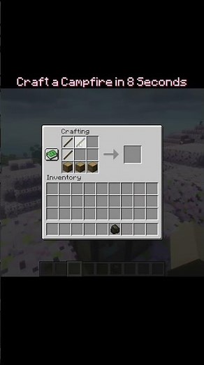 How to Craft a Campfire in Minecraft (Quick & Easy Recipe!)"
