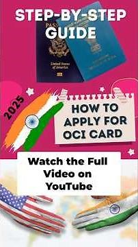 OCI Registration: Step-by-Step Guide #oci