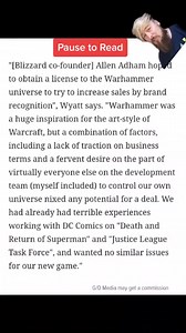 Did you know Warcraft was almost a Warhammer game🤔 #warhammer #warhammer40k #blizzardentertainment #warcraft #starcraft | The Gaming Storyteller