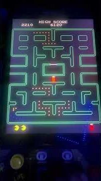 PAC-man arcade machine PAC- man plus gameplay