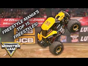 The Top 15 Scored Freestyles of Freestyle Mania Events | Monster Jam