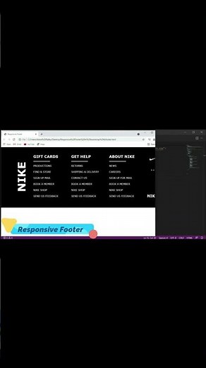 Responsive Footer in Bootstrap 4 with No CSS | How to Create Responsive Footer in Html and Bootstrap