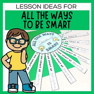 All The Ways To Be Smart Book Study Worksheets & Activities