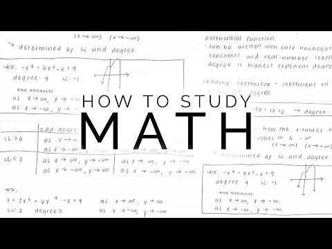 How To Study Math
