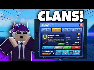 Blade Ball New CLAN SYSTEM...