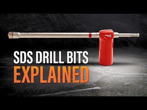 SDS Drill Bits Explained and How to Use