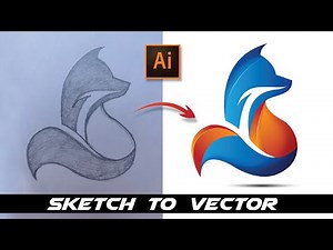 Adobe Illustrator Tutorial : Create a Vector Logo From a Rough Sketch