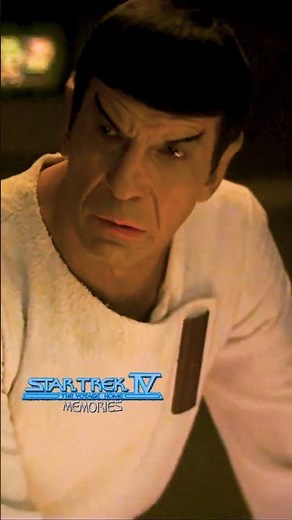 Spock makes his best guess for time travel! - STAR TREK IV: THE VOYAGE HOME #timetravel #spock