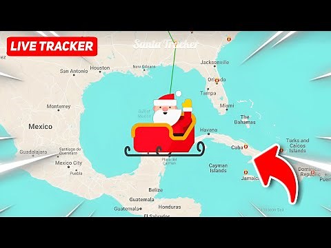 GOOGLE Santa Tracker 2025 - Live Santa Tracker!