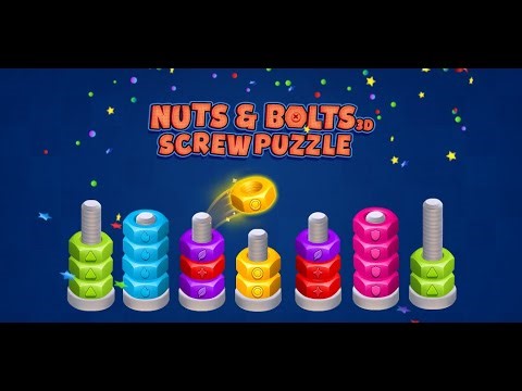 Nuts and Bolts : Screw Puzzle | Nut Sort Puzzle
