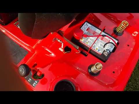 Craftsman T110 riding mower safety bypass