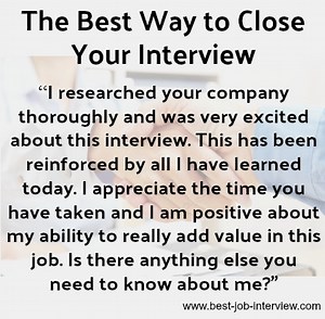 10 Closing Statements for Interviews (With Examples) - support your career