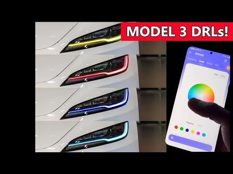 DIY Install of Tesstudio RGB DRLs on Tesla Model 3