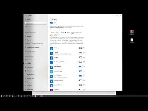 Camera Privacy Settings