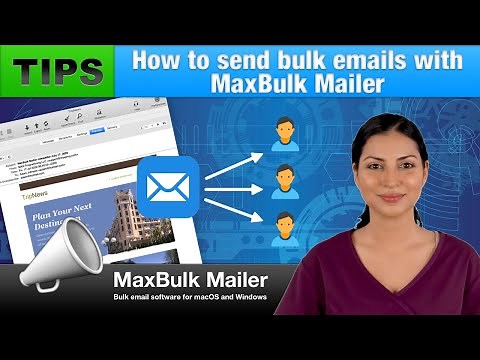 How to send bulk emails with MaxBulk Mailer