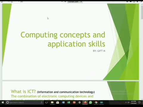 N4 Computer Practice || Computing concepts and skills (Part 1)