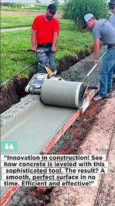 This is the process of leveling concrete with sophisticated tools.