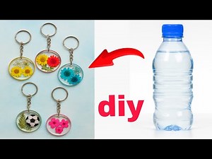 Learn How to Make a Transparent Keychain from Plastic Bottles – DIY Gift Keychains
