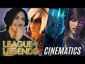 NEW ARCANE FAN Reacts to League of Legends Cinematics AFTER WATCHING ARCANE for the FIRST TIME!