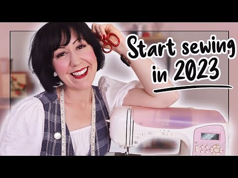 How to get started sewing your own clothes from the VERY start! ✂ (or re-start the right way!)