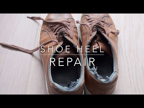 DIY shoe heel repair