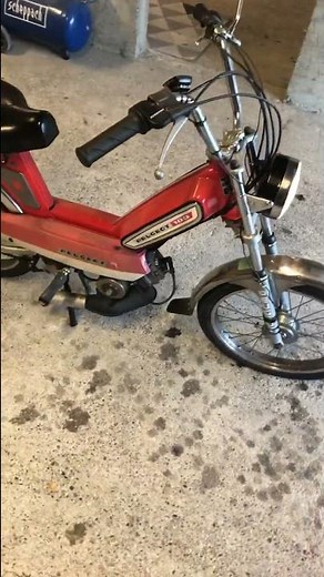 Dernier démarrage avant changement de config … PEUGEOT 103 VS