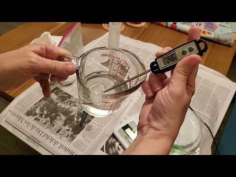 Calcium chloride + water