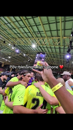 Usain Bolt Blesses Fan's Phone with Soccer Skills