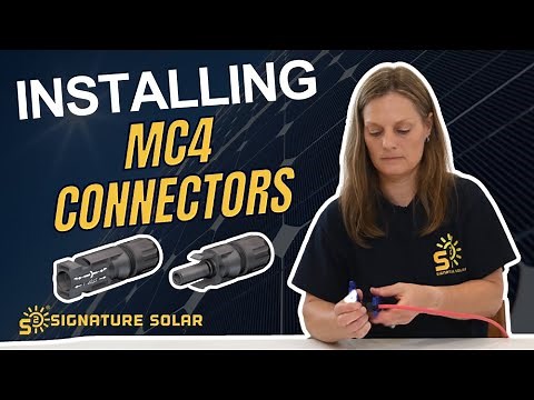 How to Assemble MC4 Connectors for Solar