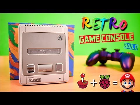 How to make a Retro Game Console with Raspberry Pi 3 (Super Kintaro Gaming Case)