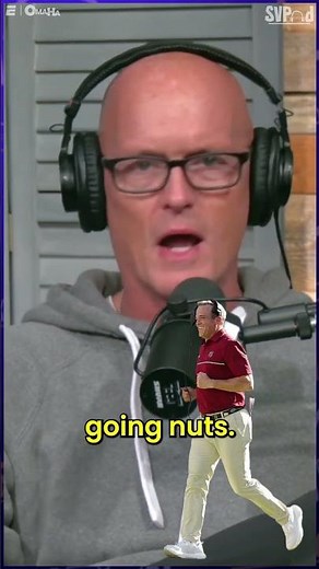 SVP had NO PROBLEM with Shane Beamer's enthusiasm 👀