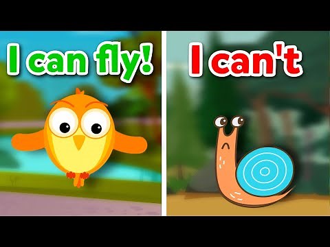 MASTERING CAN and CANT in Just 4 Minutes for Kids!