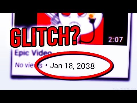 This Video Was UPLOADED On January 18 2038? (the FUTURE?)