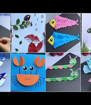 Creative Paper Craft Ideas for Kids | Fun and Easy Step by Step Craft Projects
