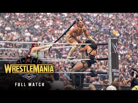 FULL MATCH: IYO SKY vs. Bianca Belair vs. Rhea Ripley | Women's World Title Match: WrestleMania 41