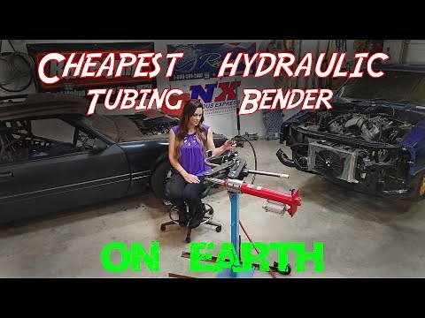 Cheapest Hydraulic Tubing Bender On Earth