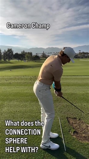 Cameron Champ’s Secret for More Width in the Backswing 💥 | ProSENDR Drill Cameron Champ keeps his right arm straighter in the backswing to create more width — and he’s using the ProSENDR to train it. 🏌️‍♂️ Watch how Champ uses the ProSENDR Big shoutout to David Woods for the footage 🎥 — and if you’re serious about improving your swing mechanics, definitely check out the ProSENDR. It’s one of the best tools for building that wide, powerful backswing we all want. #golf #golfswing #golflife #gol