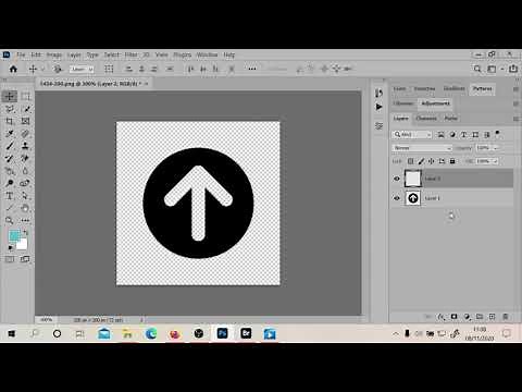 Remove Checkered Background in Photoshop