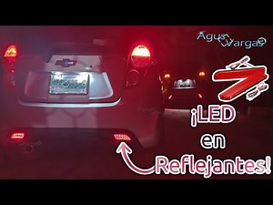 MODIFICAR REFLEJANTES TRASEROS DE FASCIA CON LUZ LED | Agus Vargas