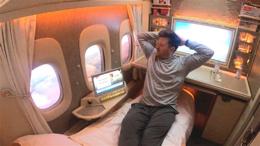 Emirates private first class to myself!
