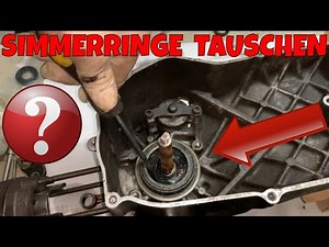 [TUTORIAL] Simmerringe tauschen ohne den Motor zu zerlegen /Simmerringe tauschen