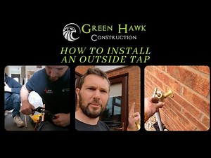 HOW TO INSTALL AN OUTSIDE TAP FOR THE GARDEN