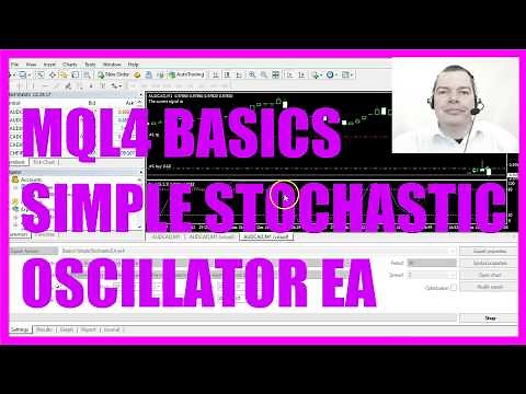 MQL4 TUTORIAL BASICS - 47 SIMPLE STOCHASTIC EA