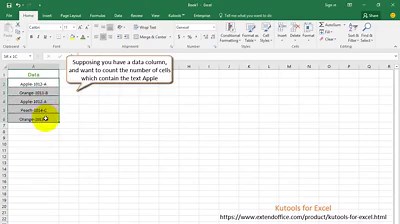 Master counting cells with text in Excel: A Complete Guide