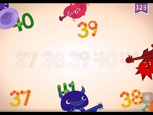 Endless Numbers - 123 Ferris wheel - counting numbers 41 to 45 + addition