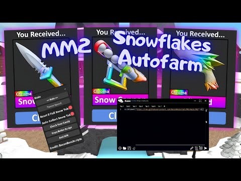 MM2 SCRIPT ❄️ SNOWFLAKES AUTOFARM HACK! (Christmas Update) 🎄